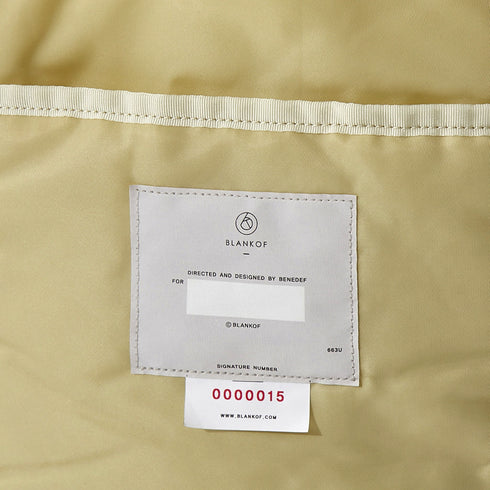 Mfpen x Blankof Helmet Bag Milk SS23-81 Degli Uberti